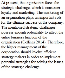 strategic challenges